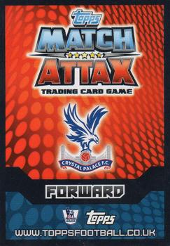 2014-15 Topps Match Attax Premier League Extra - Duo Cards #D5 Marouane Chamakh / Dwight Gayle Back
