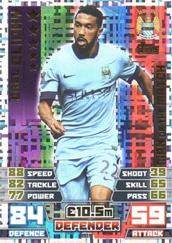 2014-15 Topps Match Attax Premier League Extra - Man of the Match #M19 Gael Clichy Front