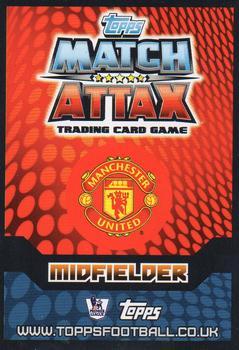 2014-15 Topps Match Attax Premier League Extra - Man of the Match #M22 Angel Di Maria Back