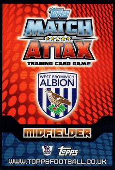 2014-15 Topps Match Attax Premier League Extra - Man of the Match #M38 Craig Gardner Back