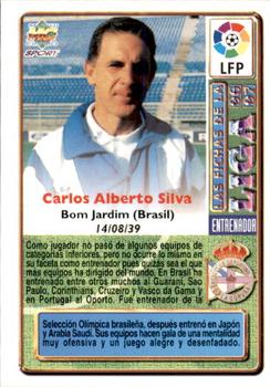 1996-97 Mundicromo Sport Las Fichas de La Liga - Ultima Hora III #146 Carlos Alberto Silva Back
