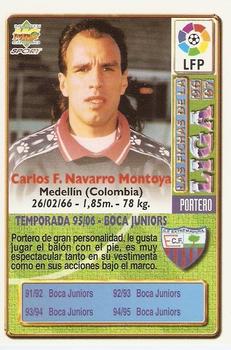 1996-97 Mundicromo Sport Las Fichas de La Liga - Ultima Hora III #382 N. Montoya Back