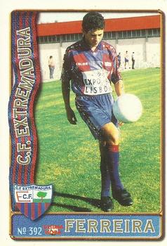 1996-97 Mundicromo Sport Las Fichas de La Liga - Ultima Hora III #392 Ferreira Front