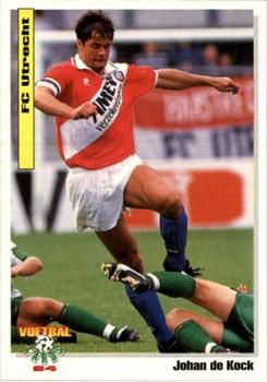 1994 Panini Voetbal Cards #68 Johan De Kock Front