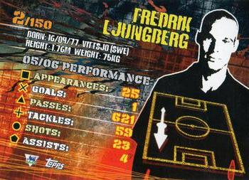 2007 Topps Premier Gold #2 Fredrik Ljungberg Back