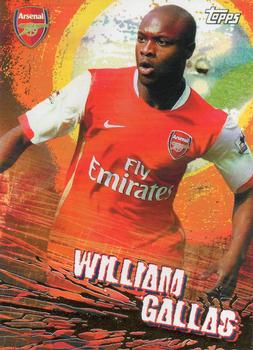 2007 Topps Premier Gold #4 William Gallas Front