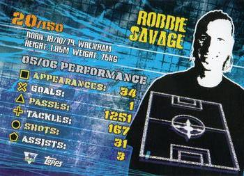 2007 Topps Premier Gold #20 Robbie Savage Back