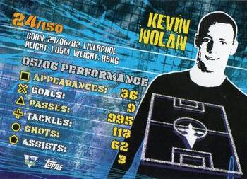 2007 Topps Premier Gold #24 Kevin Nolan Back
