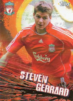 2007 Topps Premier Gold #63 Steven Gerrard Front