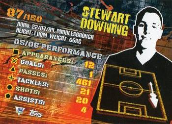2007 Topps Premier Gold #87 Stewart Downing Back