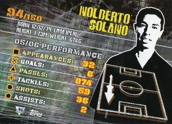 2007 Topps Premier Gold #94 Nolberto Solano Back