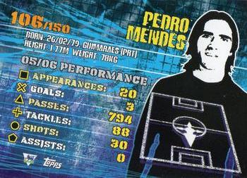2007 Topps Premier Gold #106 Pedro Mendes Back