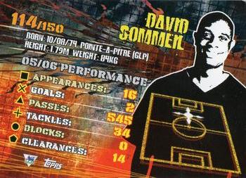 2007 Topps Premier Gold #114 David Sommeil Back
