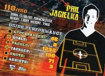 2007 Topps Premier Gold #118 Phil Jagielka Back