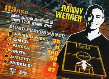 2007 Topps Premier Gold #119 Danny Webber Back