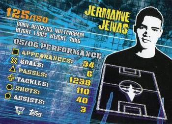 2007 Topps Premier Gold #125 Jermaine Jenas Back