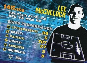2007 Topps Premier Gold #145 Lee McCulloch Back