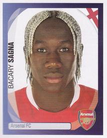 2007-08 Panini UEFA Champions League Stickers #28 Bacary Sagna Front