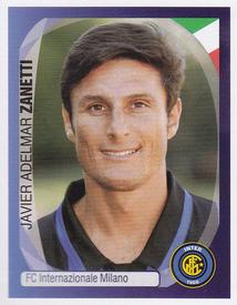 2007-08 Panini UEFA Champions League Stickers #170 Javier Adelmar Zanetti Front