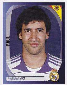 2007-08 Panini UEFA Champions League Stickers #345 Raul Front