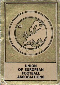 1975-76 Panini Football Clubs Stickers #2 UEFA Badge Front