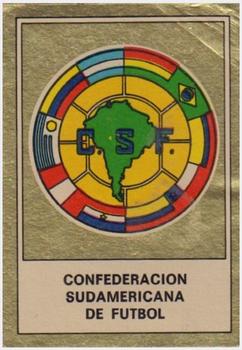 1975-76 Panini Football Clubs Stickers #4 CONMEBOL Badge Front