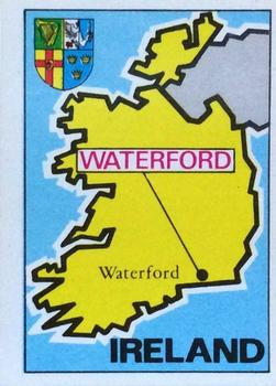 1975-76 Panini Football Clubs Stickers #139 Map of Ireland Front