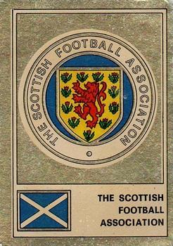 1975-76 Panini Football Clubs Stickers #251 Scotland Association Badge Front