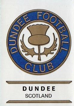 1975-76 Panini Football Clubs Stickers #256 Dundee Club Badge Front
