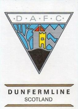 1975-76 Panini Football Clubs Stickers #257 Dunfermline Athletic Club Badge Front