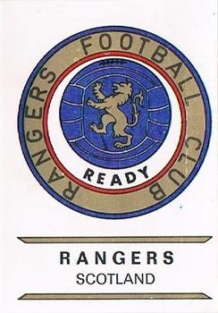 1975-76 Panini Football Clubs Stickers #259 Rangers Club Badge Front
