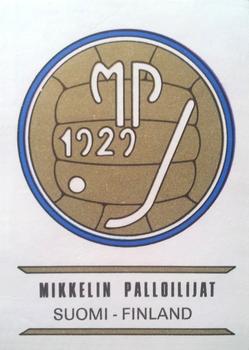 1975-76 Panini Football Clubs Stickers #278 Club Badge Front