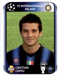 2010-11 Panini UEFA Champions League Stickers #10 Cristian Chivu Front