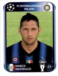 2010-11 Panini Champions League Stickers #11 Marco Materazzi Front