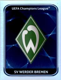 2010-11 Panini UEFA Champions League Stickers #22 SV Werder Bremen Badge Front