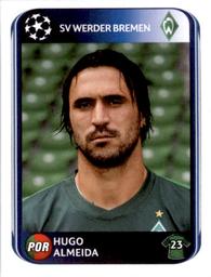 2010-11 Panini UEFA Champions League Stickers #37 Hugo Almeida Front