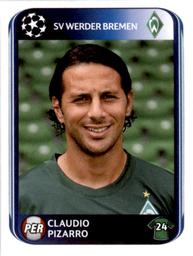 2010-11 Panini UEFA Champions League Stickers #38 Claudio Pizarro Front