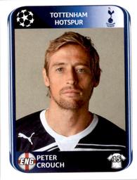 2010-11 Panini UEFA Champions League Stickers #54 Peter Crouch Front