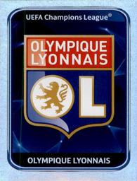 2010-11 Panini UEFA Champions League Stickers #73 Olympique Lyonnais Badge Front
