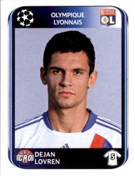 2010-11 Panini UEFA Champions League Stickers #78 Dejan Lovren Front