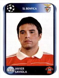 2010-11 Panini UEFA Champions League Stickers #106 Javier Saviola Front
