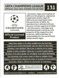 2010-11 Panini UEFA Champions League Stickers #131 Shay Abutbul Back