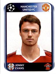 2010-11 Panini UEFA Champions League Stickers #147 Jonny Evans Front
