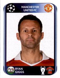 2010-11 Panini UEFA Champions League Stickers #149 Ryan Giggs Front