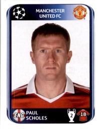2010-11 Panini UEFA Champions League Stickers #150 Paul Scholes Front