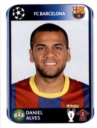 2010-11 Panini UEFA Champions League Stickers #215 Daniel Alves Front