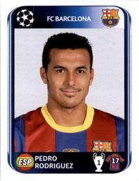 2010-11 Panini UEFA Champions League Stickers #222 Pedro Rodriguez Front