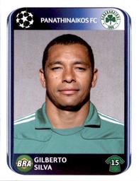 2010-11 Panini UEFA Champions League Stickers #234 Gilberto Silva Front