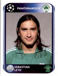 2010-11 Panini UEFA Champions League Stickers #235 Sebastian Leto Front