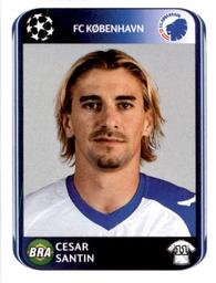2010-11 Panini UEFA Champions League Stickers #258 Cesar Santin Front